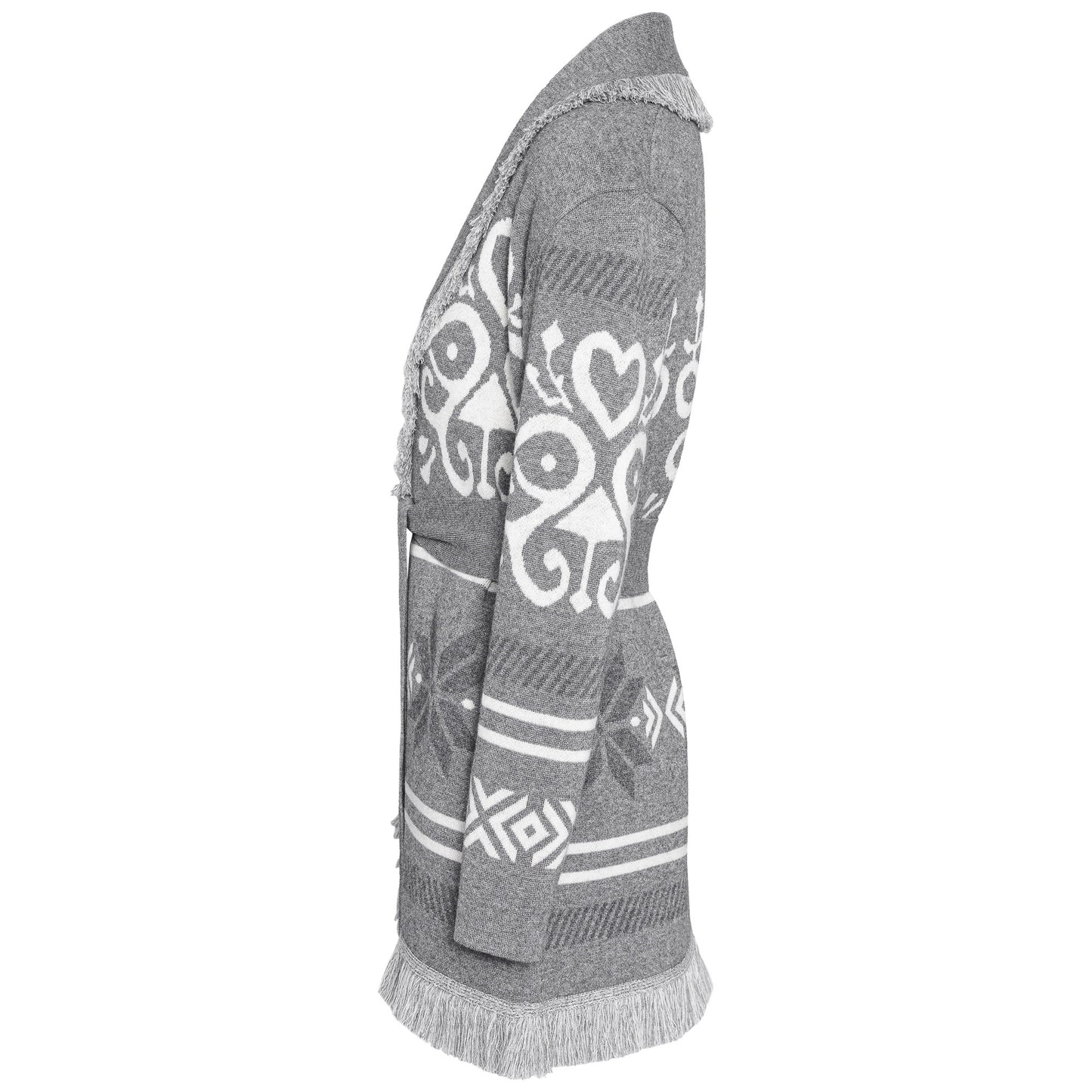 Eunoia Celia cardigan grey mix