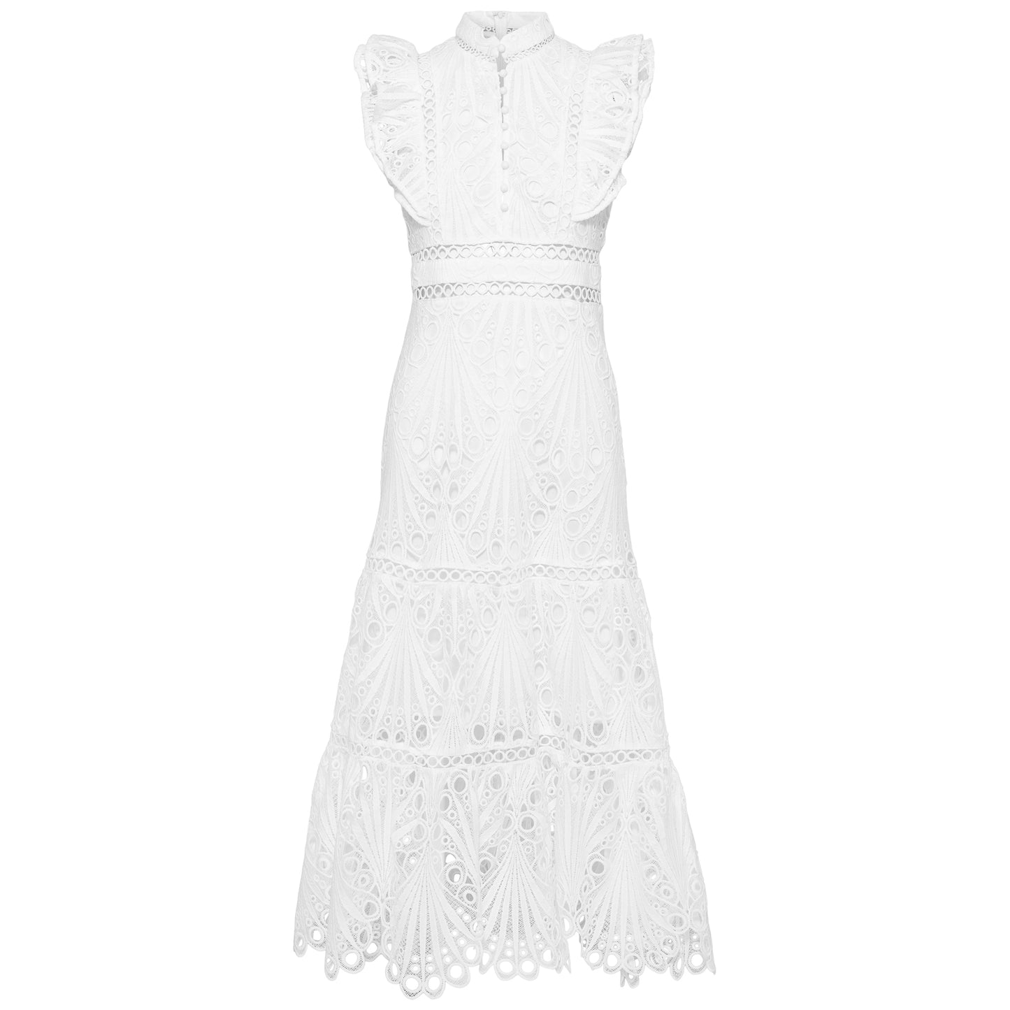 Natalie Long dress White