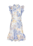 Louise Short Dress Blue