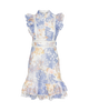 Louise Short Dress Blue