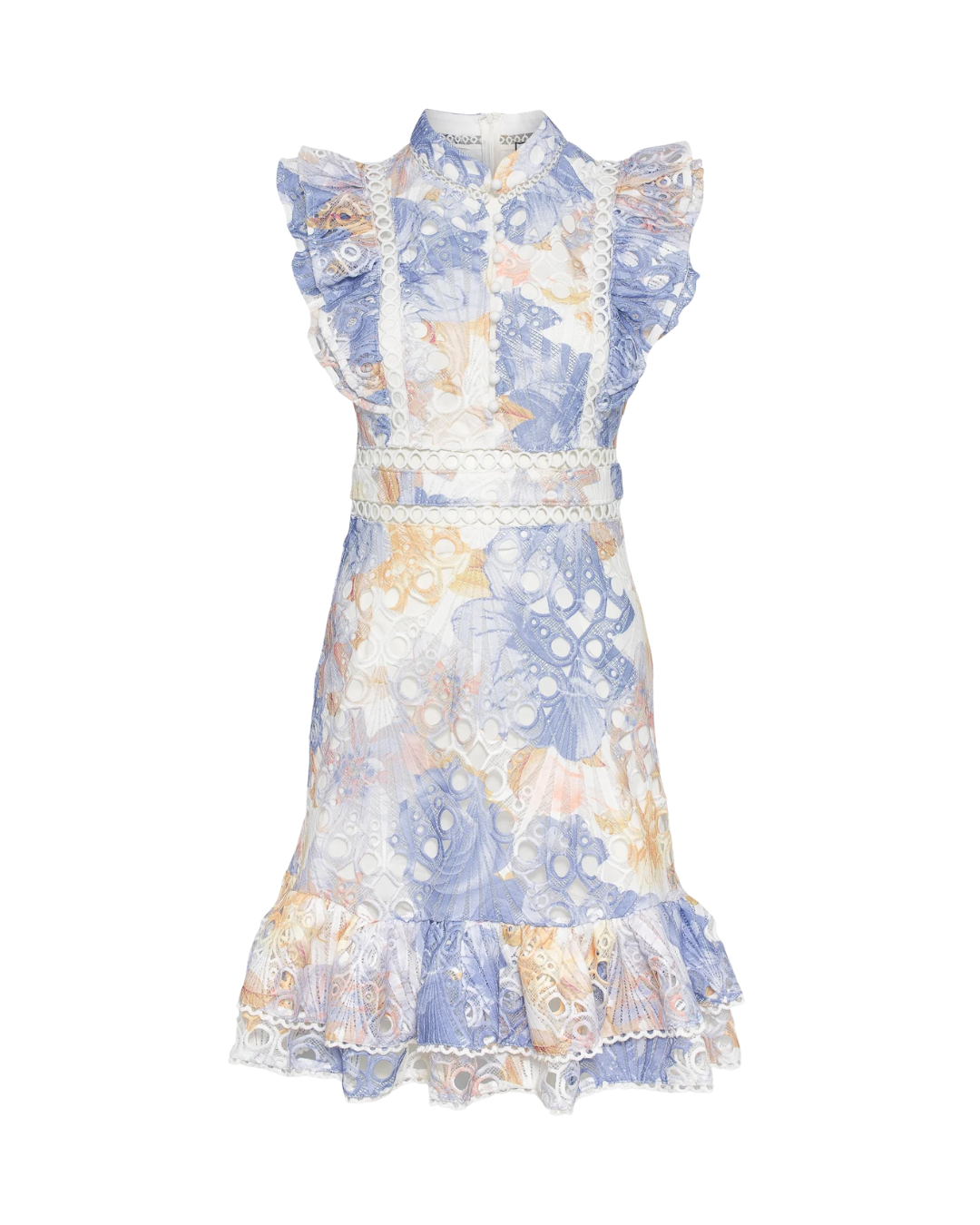 Louise Short Dress Blue