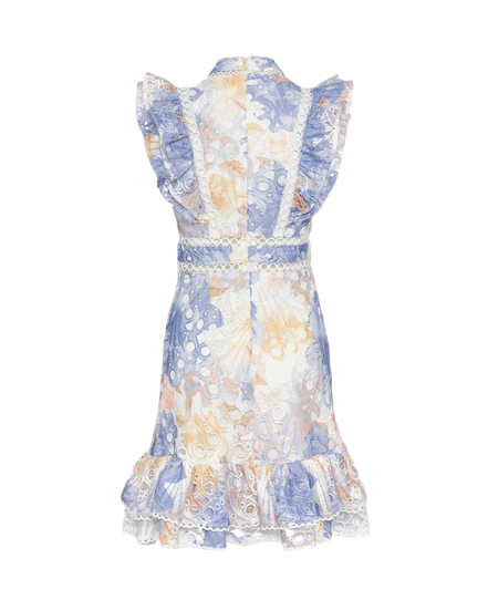 Louise Short Dress Blue