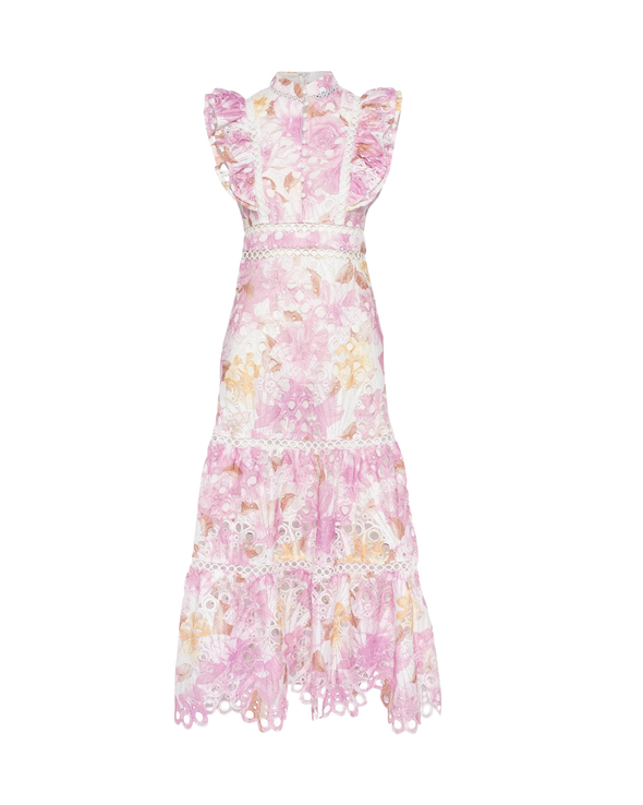 Natalie Long Dress Pink