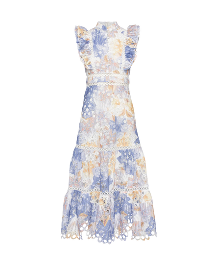 Natalie Long Dress Blue
