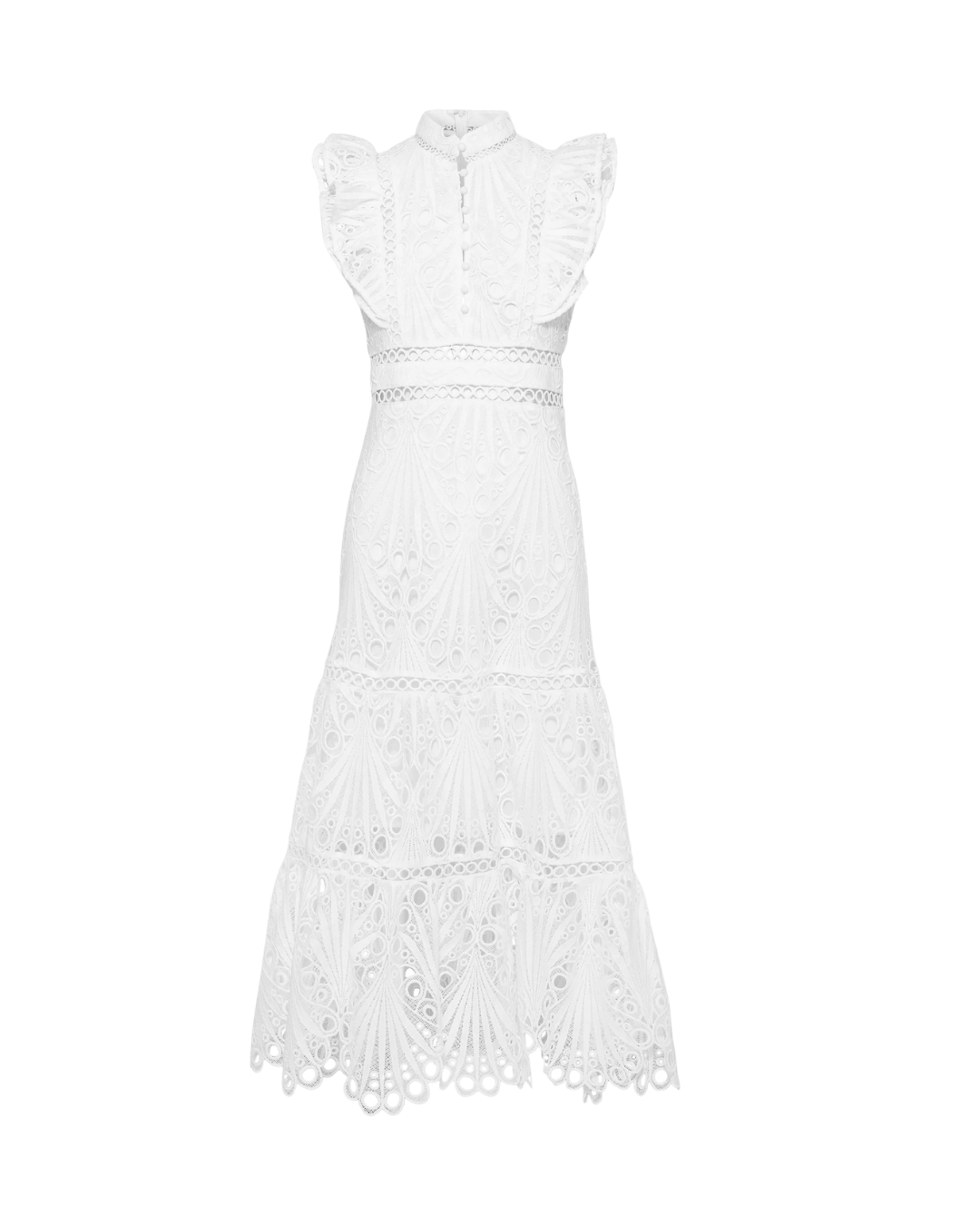 Natalie Long Dress White
