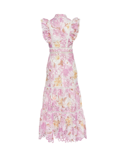 Natalie Long Dress Pink