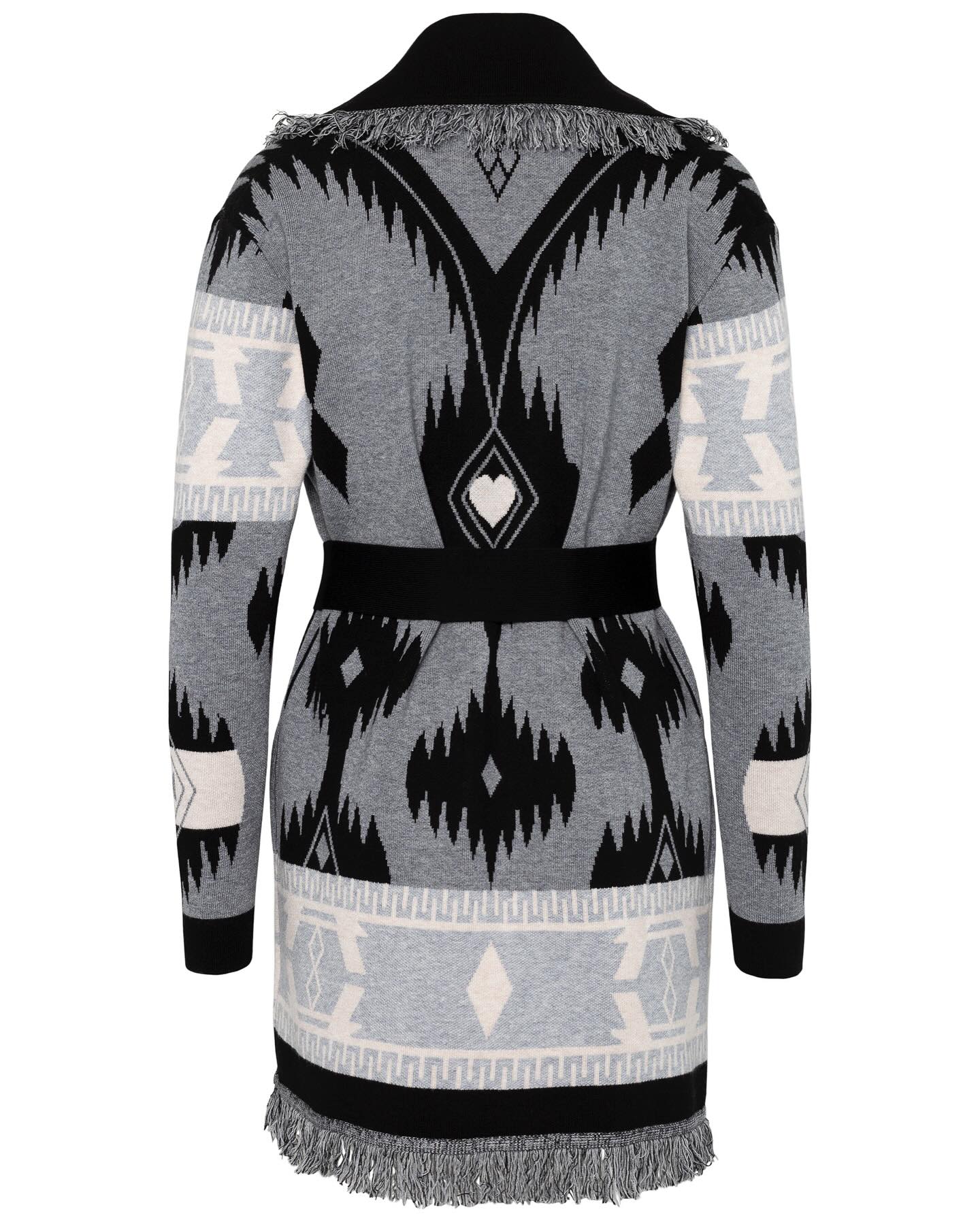 Eunoia Kilya Cardigan Grå Printed