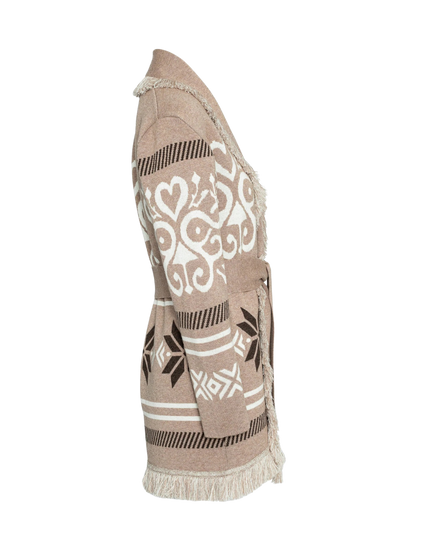 Eunoia Celia Cardigan Sand mix