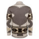 Eunoia man Oliver Cardigan Grey/Beige mix