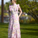 Natalie Long Dress Pink