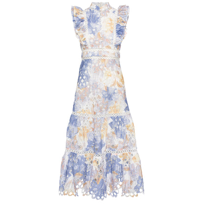 Natalie Long dress Blue