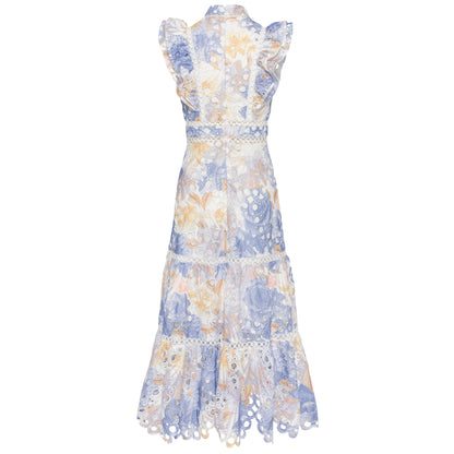 Natalie Long dress Blue
