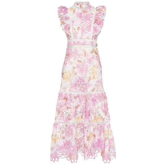 Natalie Long dress Pink