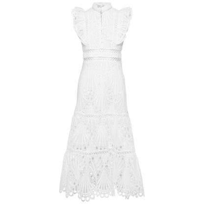 Natalie Long dress White
