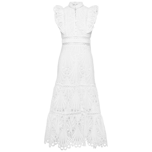 Natalie Long dress White