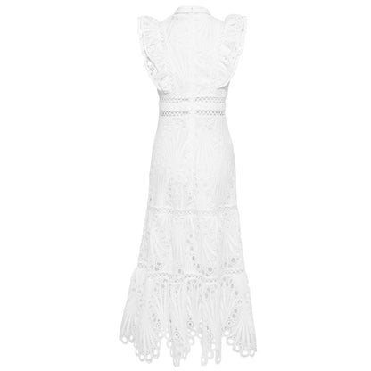 Natalie Long dress White