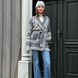 Eunoia Celia Cardigan Grey mix