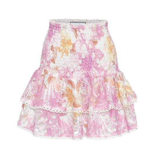Sienna Skirt Pink Print