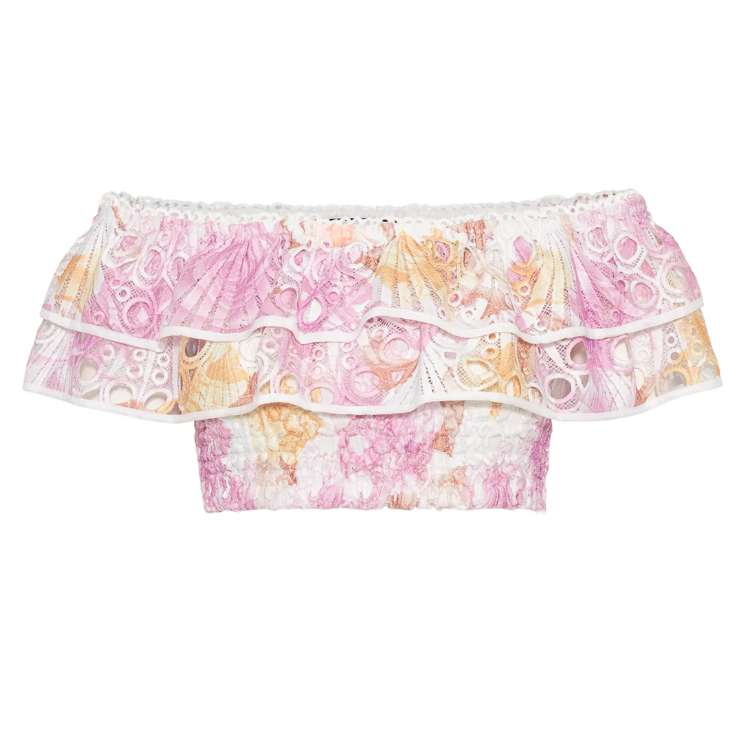 Sienna Blouse Pink Print