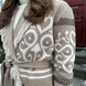 Eunoia Celia Cardigan Sand mix